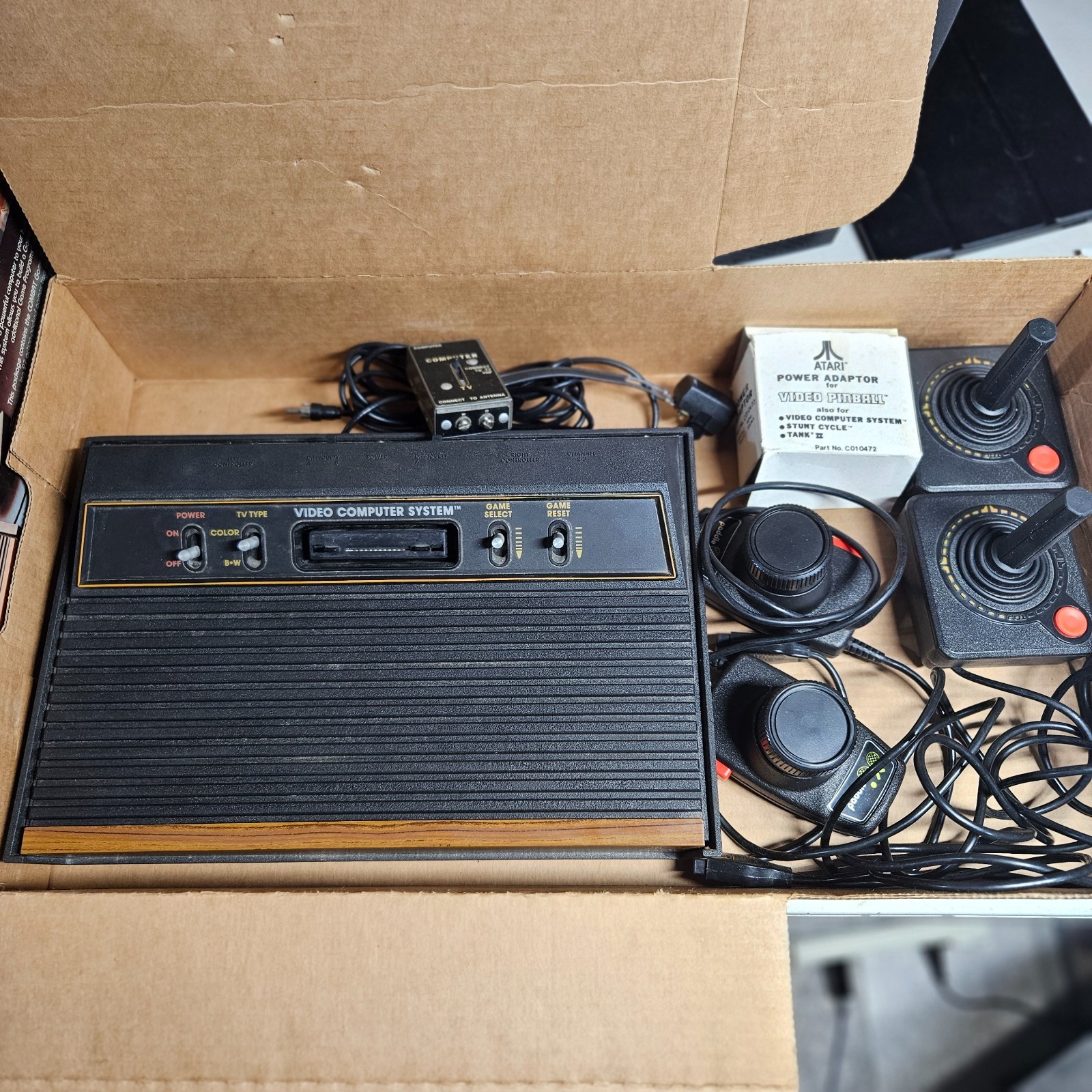 ATARI Video Computer System CX-2600 1980 Console matching Serial ## Complete