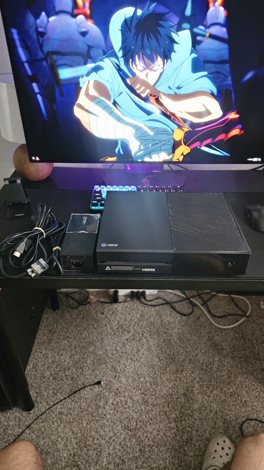 Microsoft Xbox One Home Console Black with Power Supply & HDMI Cable