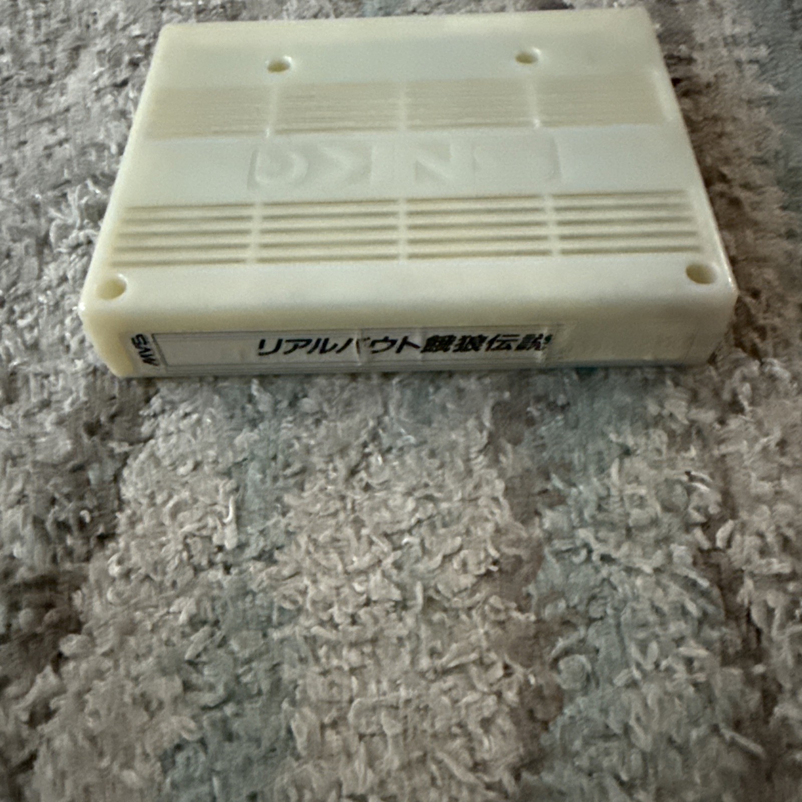Neo Geo Snk Mvs Real Bout Garou Legend Cassette Software Works Great