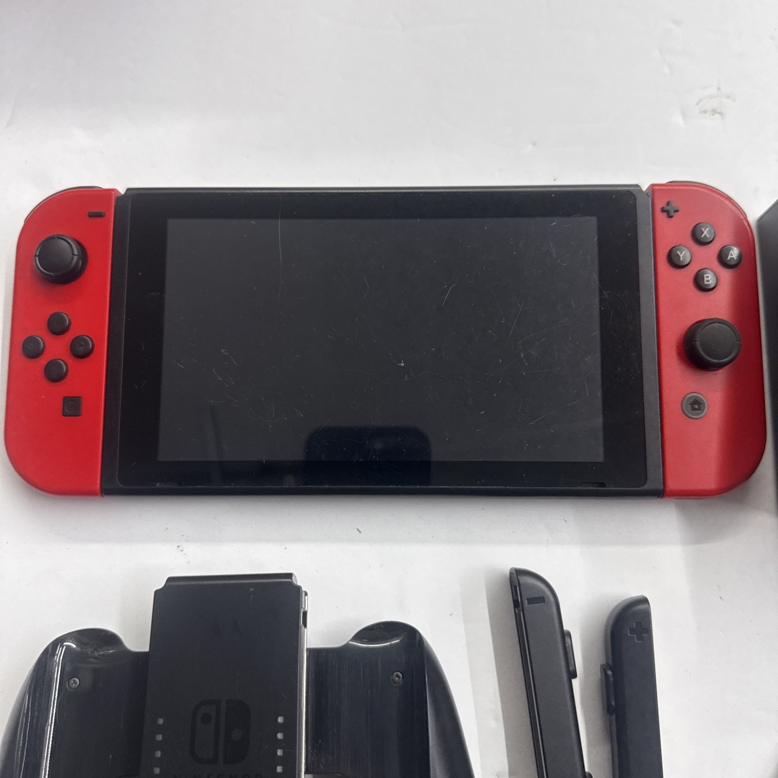 Switch – Nintendo Mario Choose One Bundle 32GB Console – Black Red ***NO GAME***