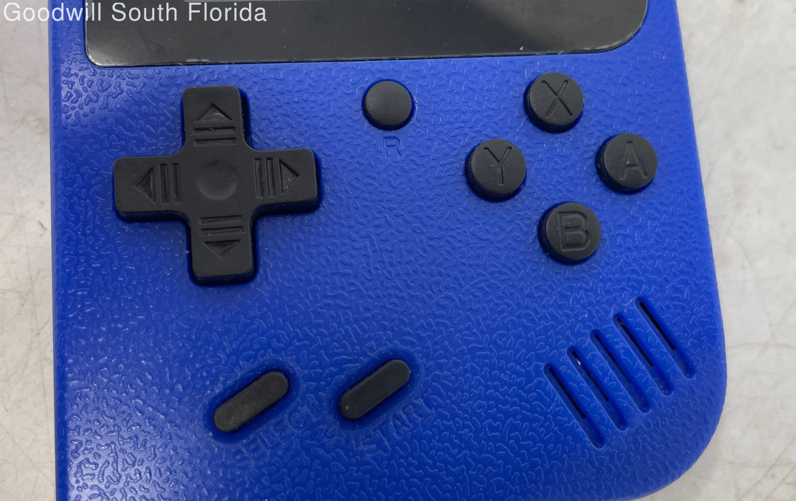 Unbranded Blue Black Portable Handheld Video Game Console Not Tested