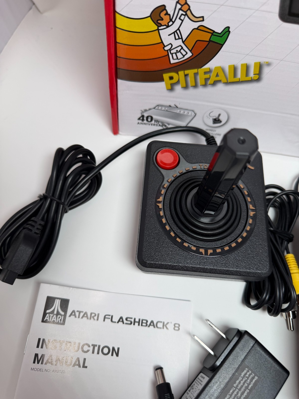 Atari Flashback 8 Console 105 Built In Games 40th Anniversary Black (FVS035296)