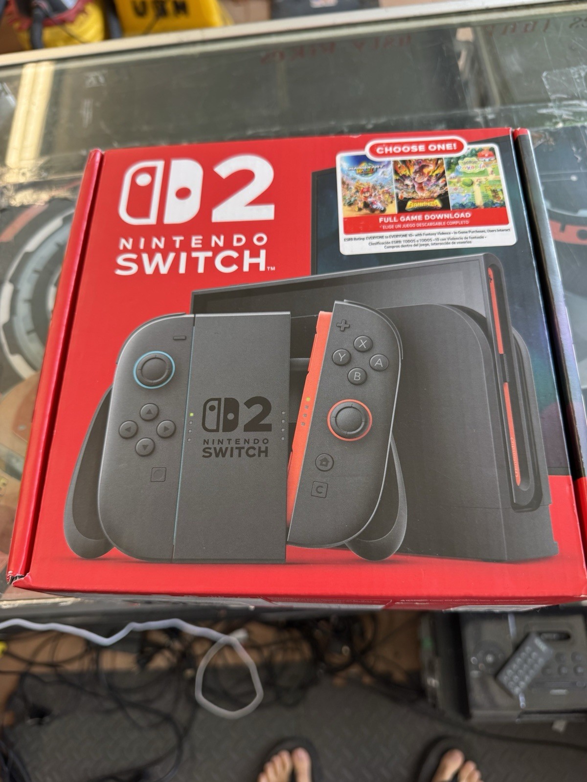 Nintendo Switch 2 Choose Your Game Bundle 256GB Console Black New Sealed