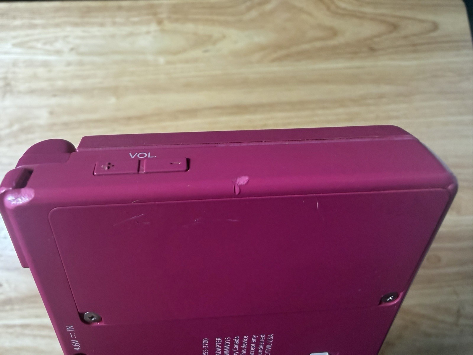 Nintendo DSi Hot Pink For Parts Or Repair (Untested) No Charger Included