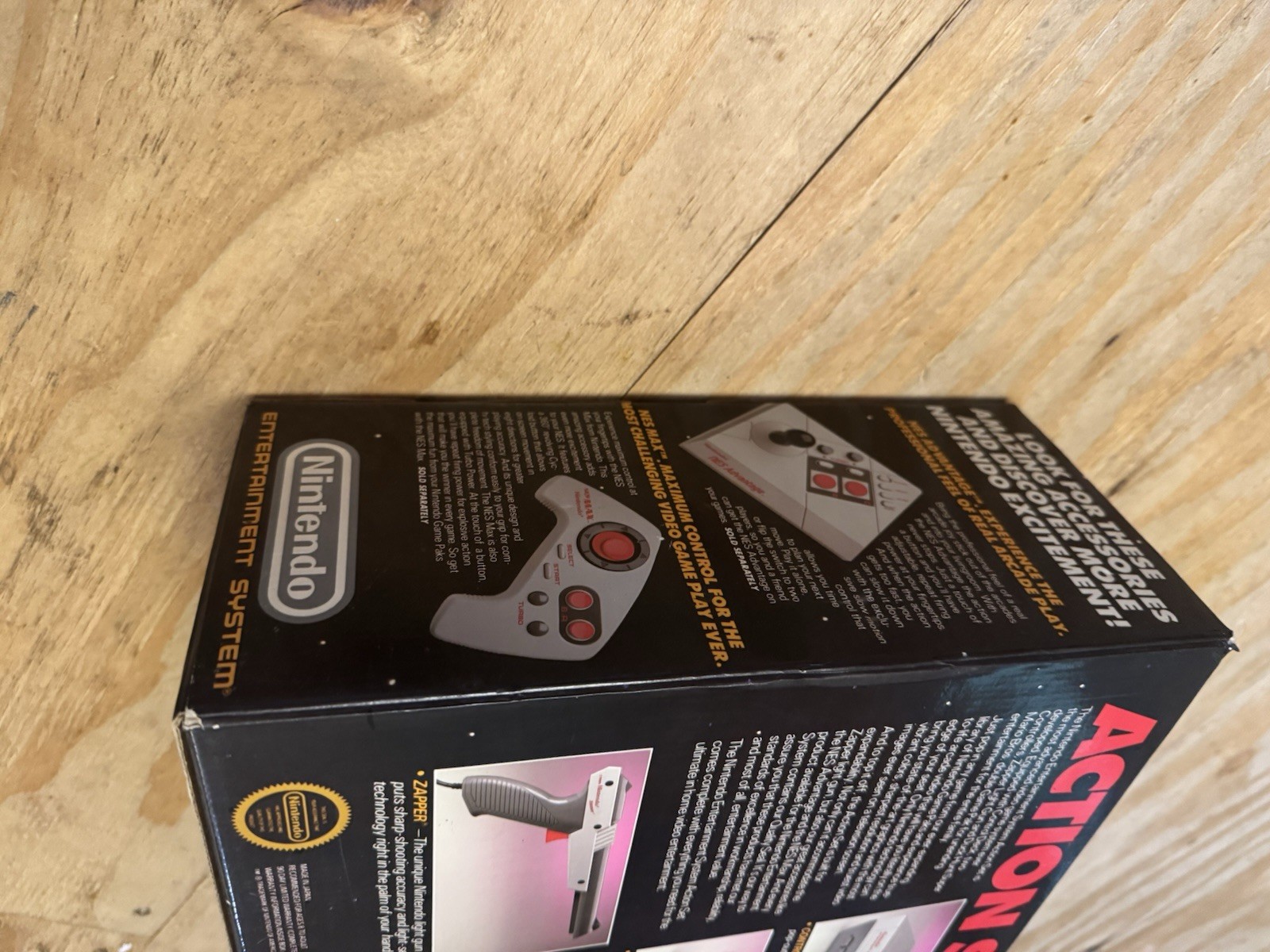 Nintendo Action Set Complete In Box Tested Cleaned Works Great