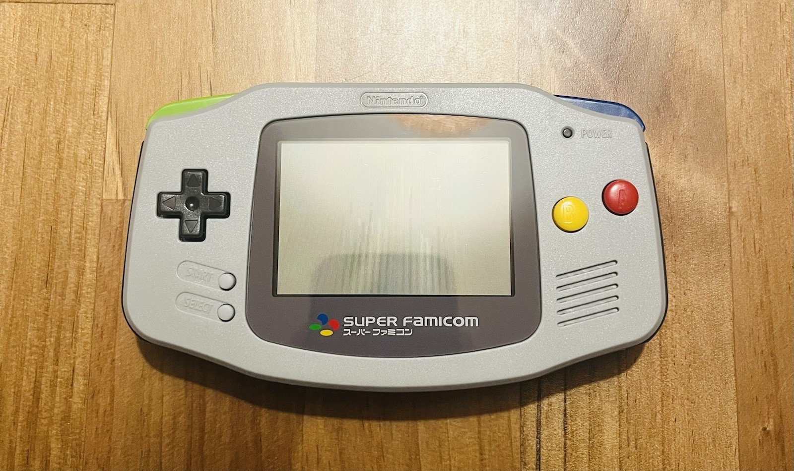 Gameboy Advance System- Nintendo- Handheld Console. Grey Multicolor Famicom