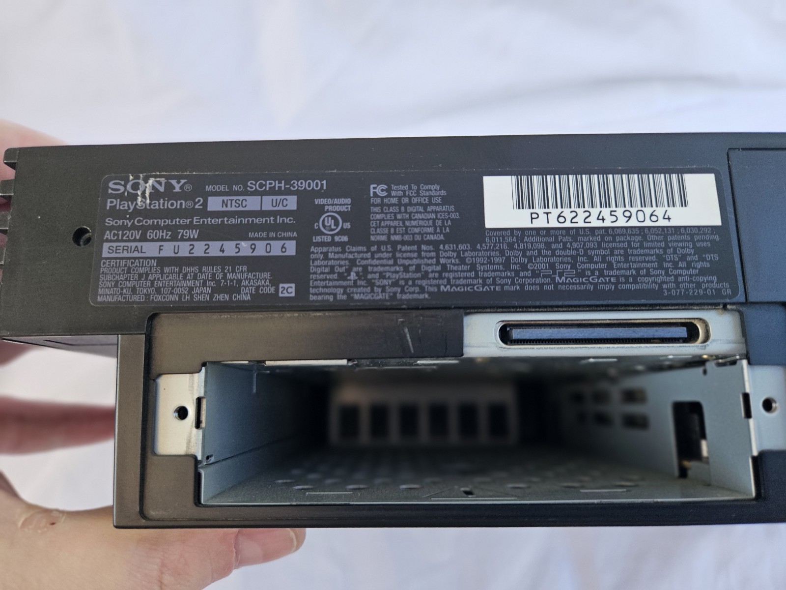 Sony PlayStation 2 Console Not Working/Parts Only