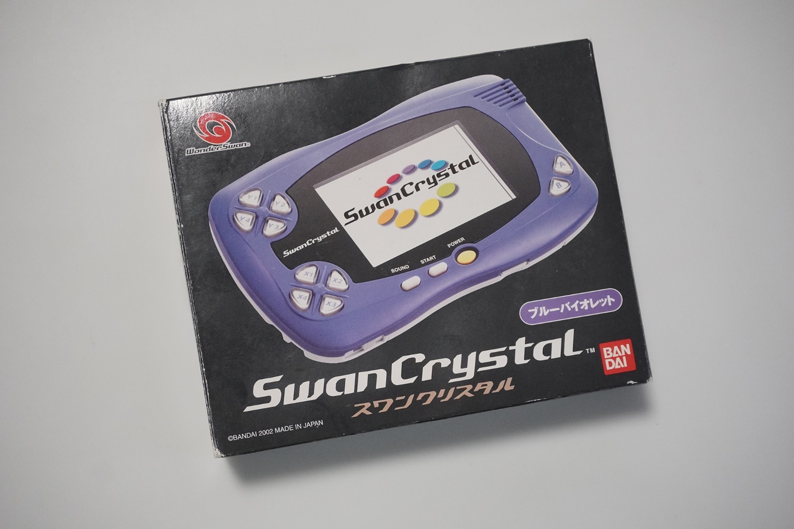 Wonder Swan Crystal handheld console blue boxed Japan WondeSwan system US Seller