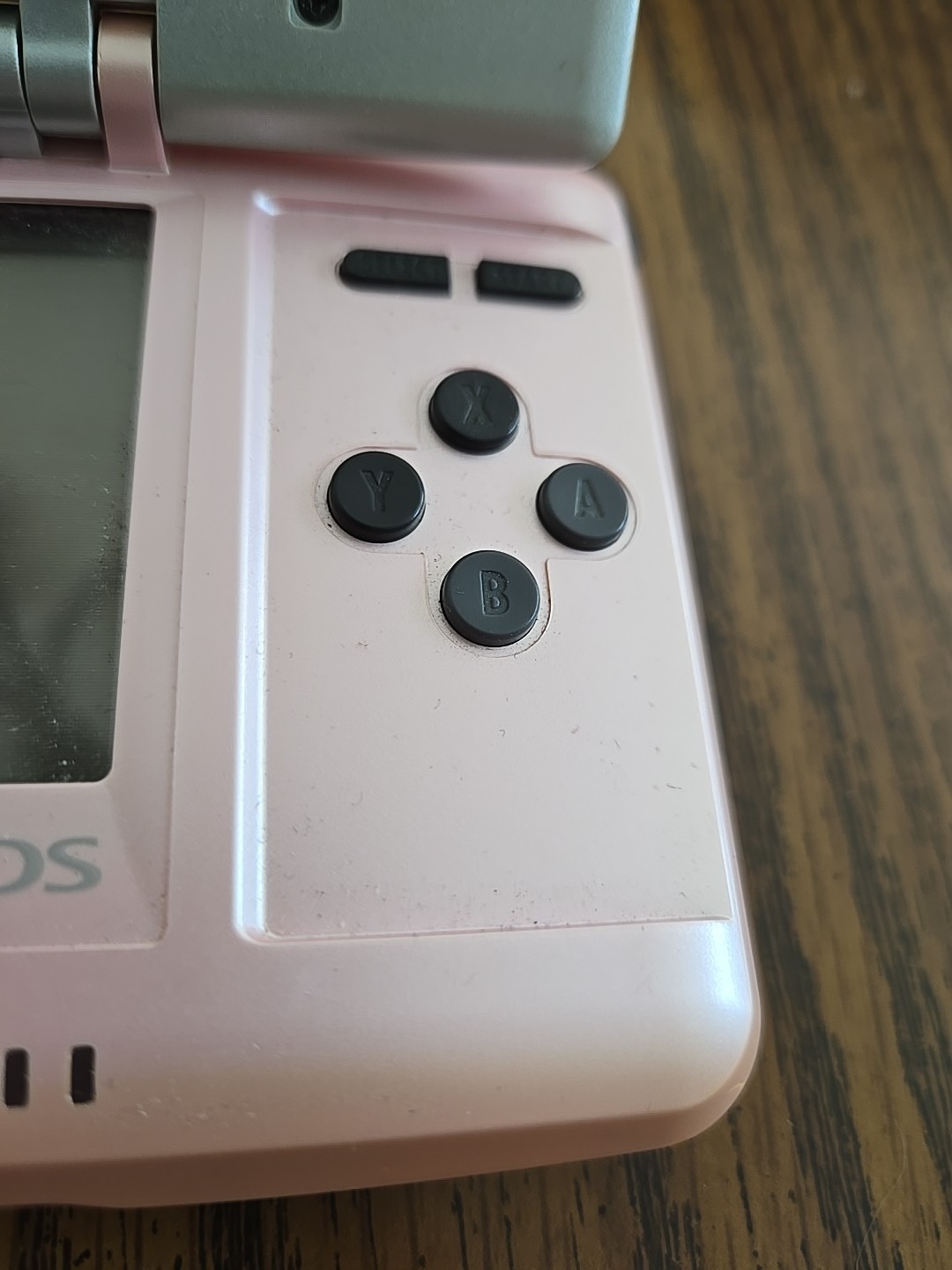 Nintendo DS Console Candy Pink Gray NTR-001 JPN 2004 nds GOOD HINGES