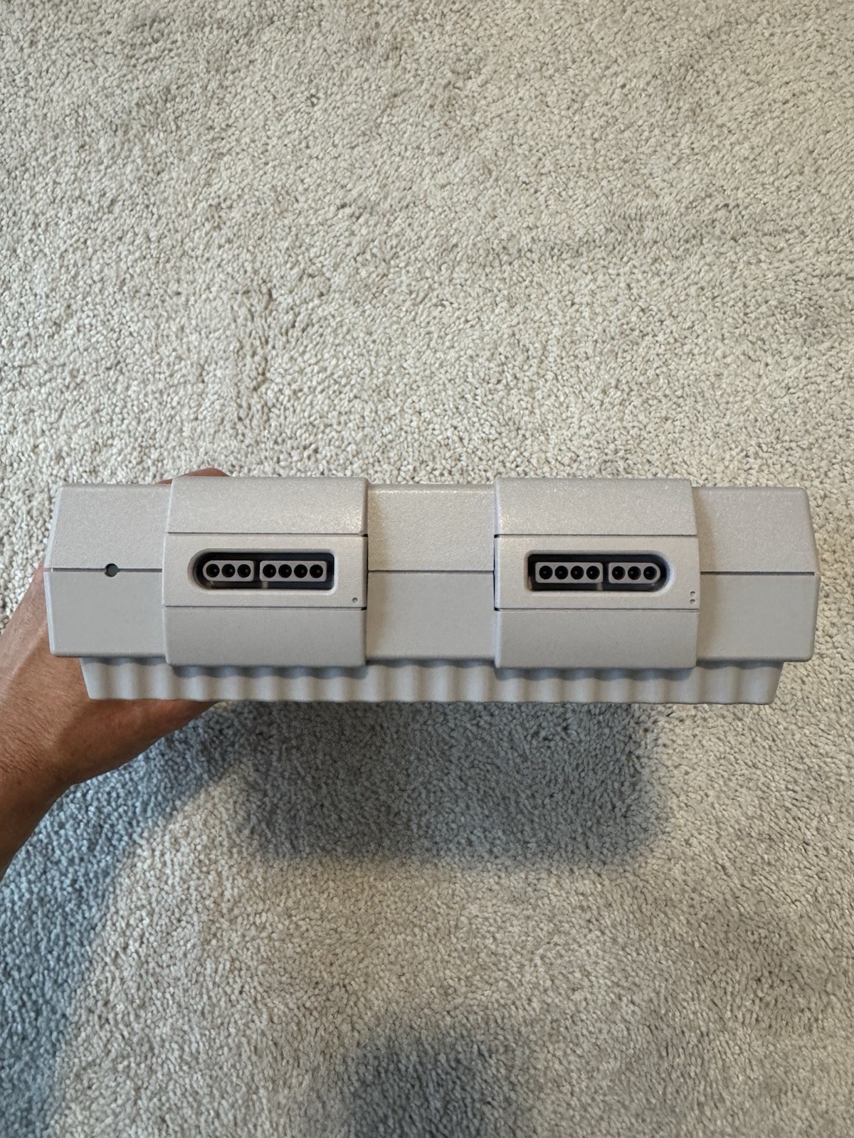 Nintendo SNES Game Console – Gray and Purple ORIGINAL OWNER