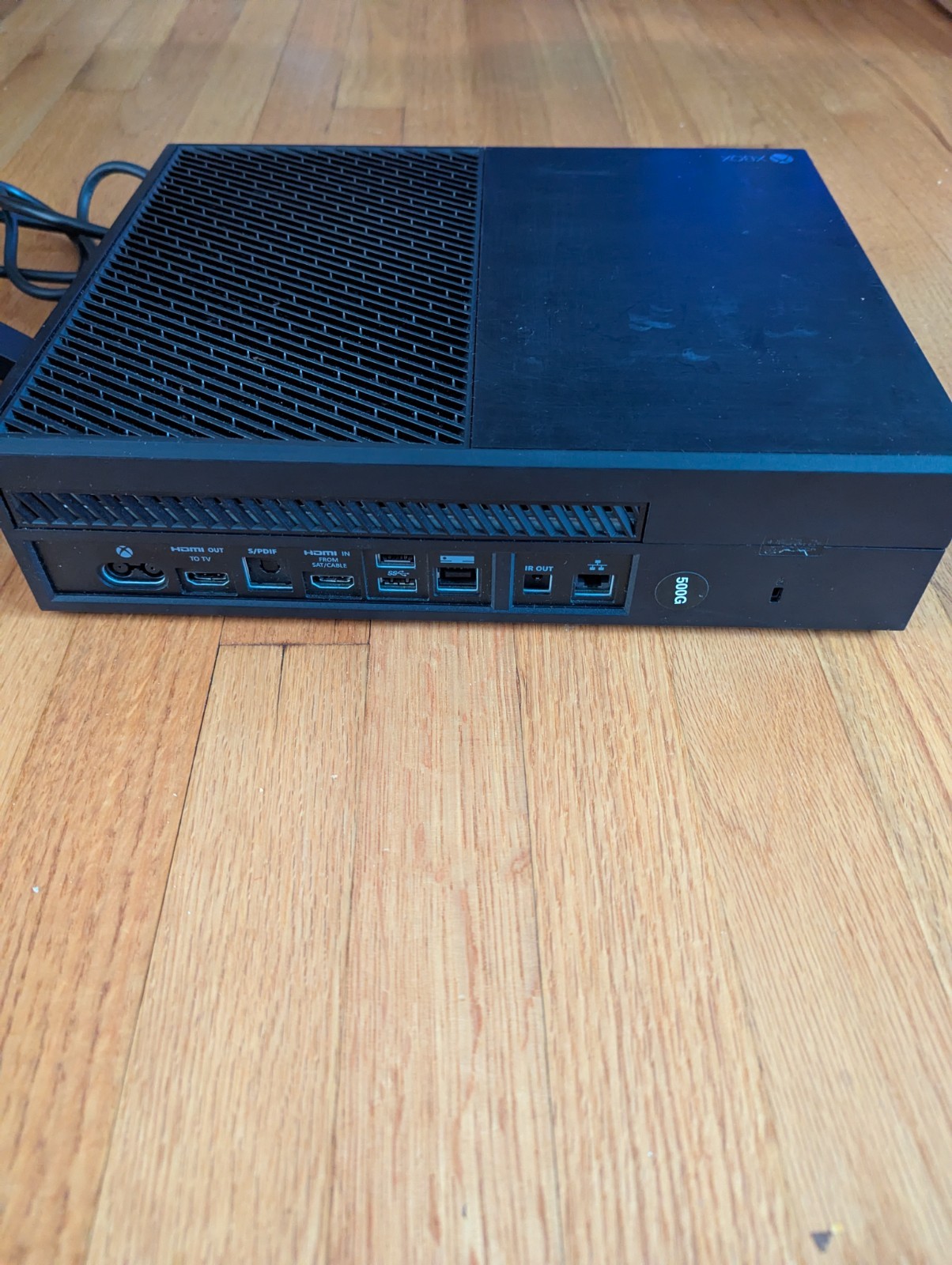 Microsoft Xbox One 500GB Black Console Model 1540 With OEM Power Supply Bundle