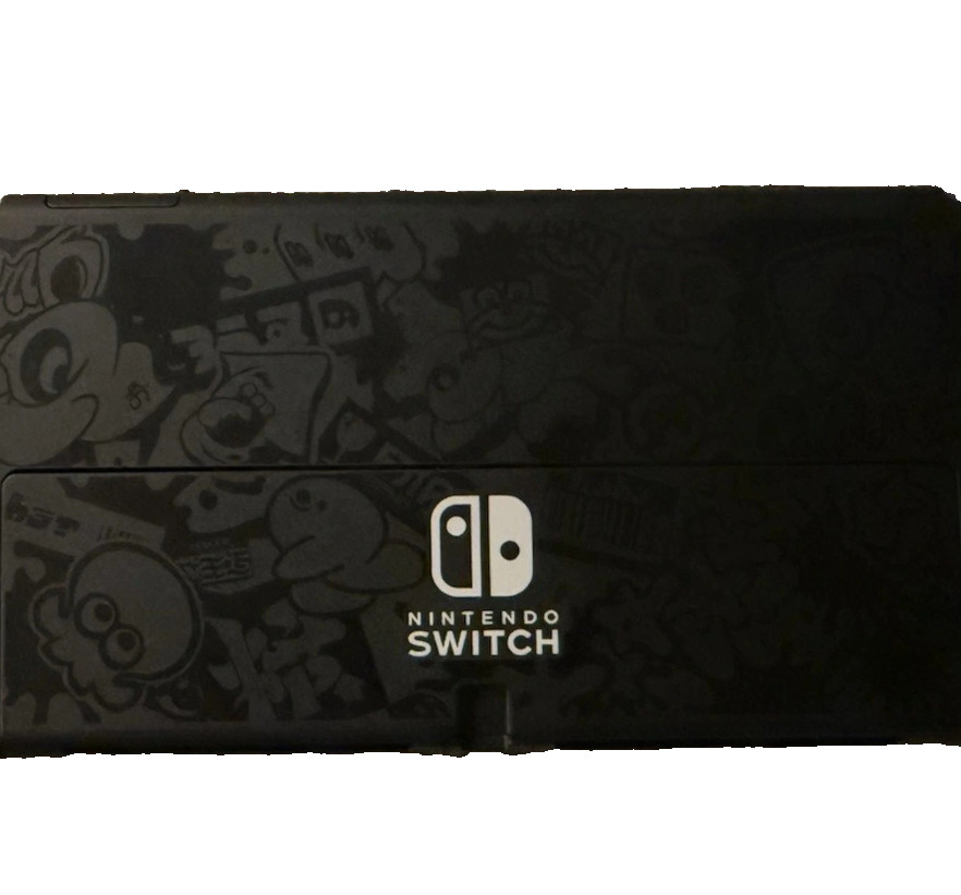 Nintendo Switch OLED Splatoon 3 Edition with joy cons and charger