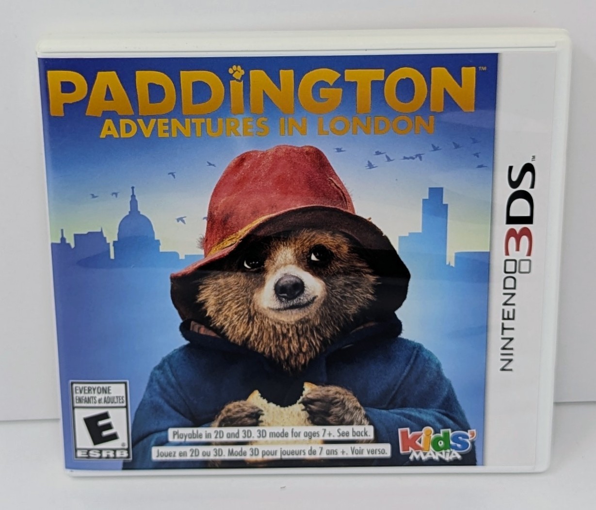 Nintendo 3DS Flame Red Handheld System Bundle w/ Charger – Paddington – Tested!