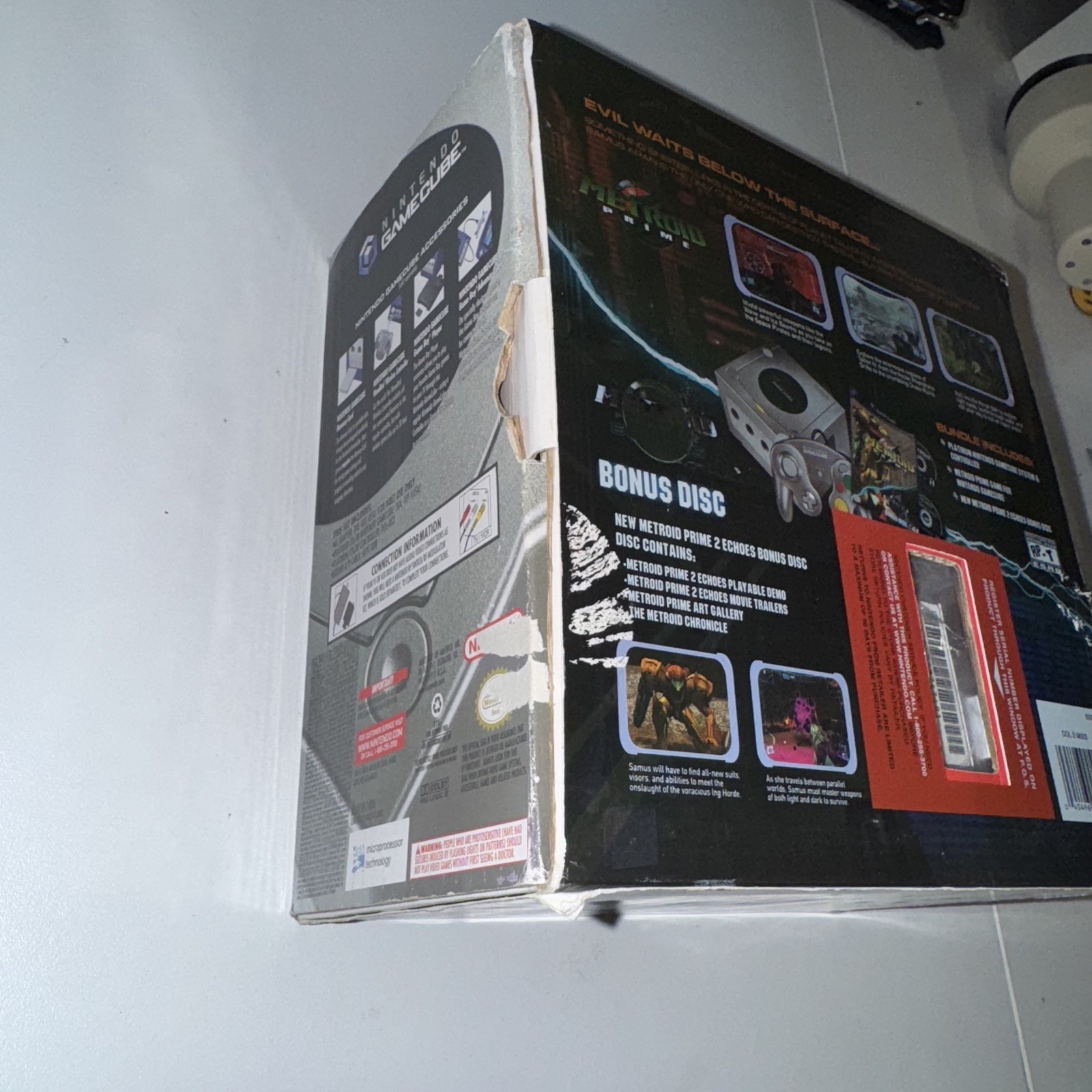 Platinum Nintendo GameCube [Metroid Bundle] Brand NEW Game