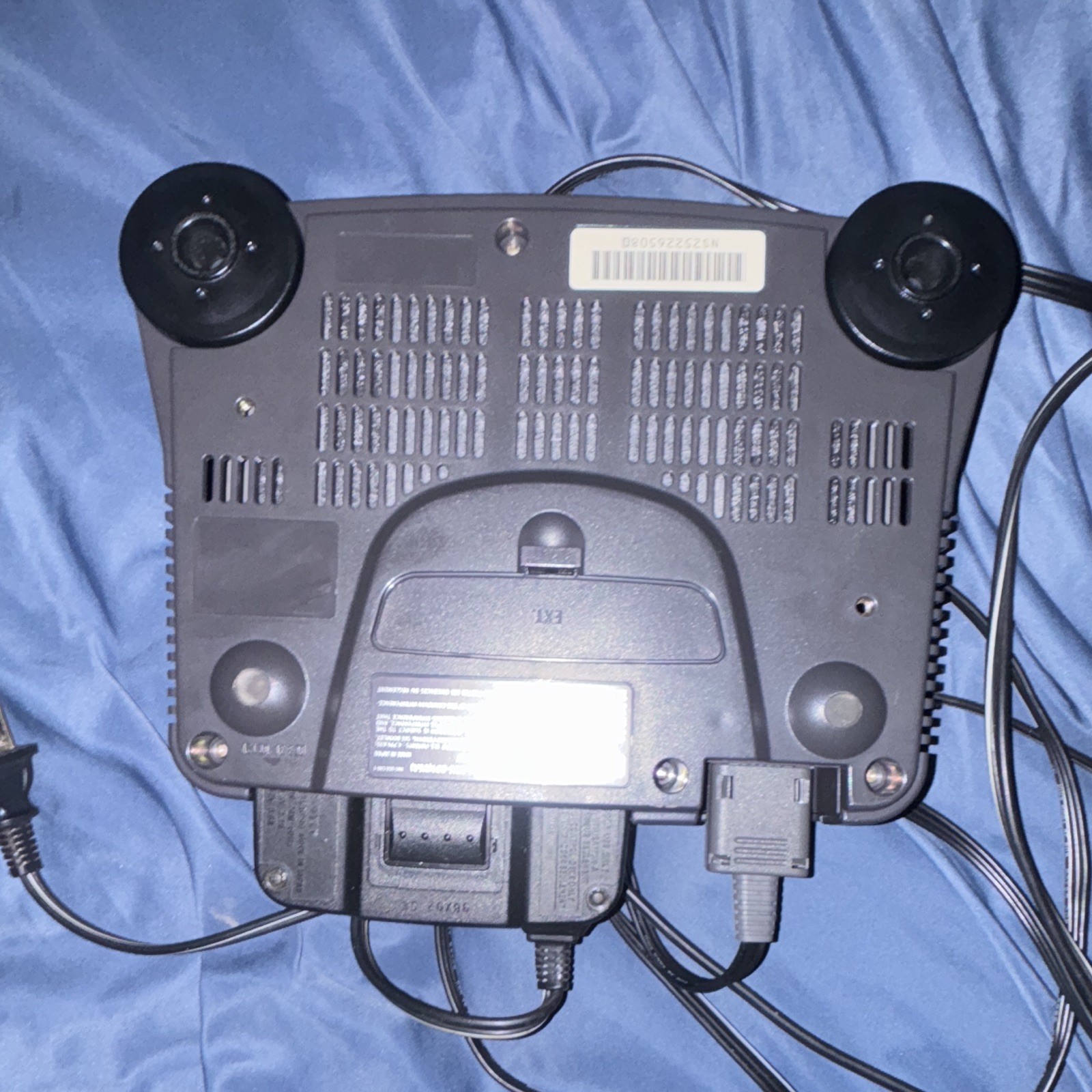 TESTED WORKING | Nintendo N64 Gray Console w/ OEM Controller Power Cord AV Cable
