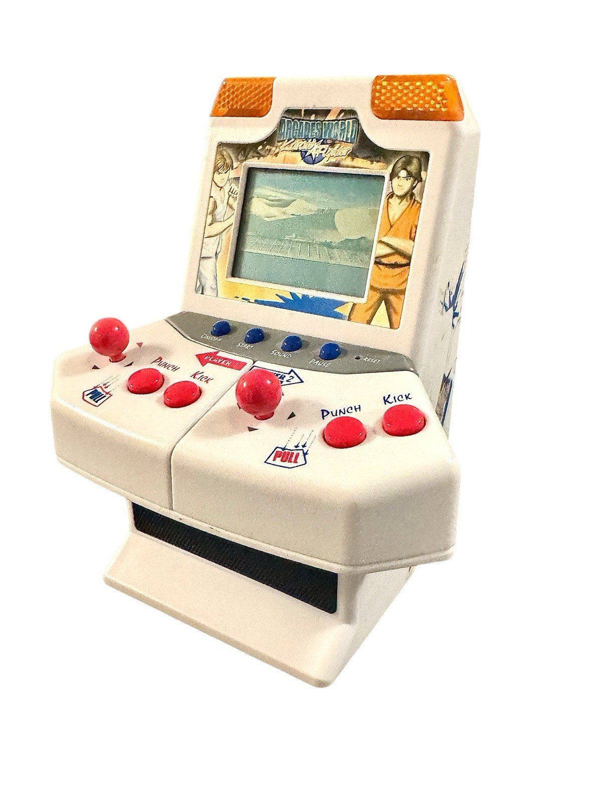 Arcades World Karate Fighter Small Game Console ( Read Description)