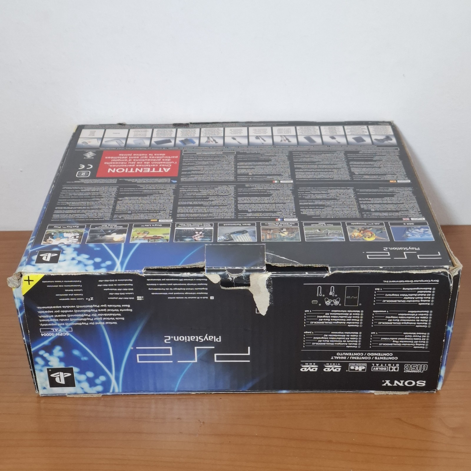 Sony PlayStation 2 PS2 Console SCPH-50004 + WRC Platinum PAL Complete Boxed