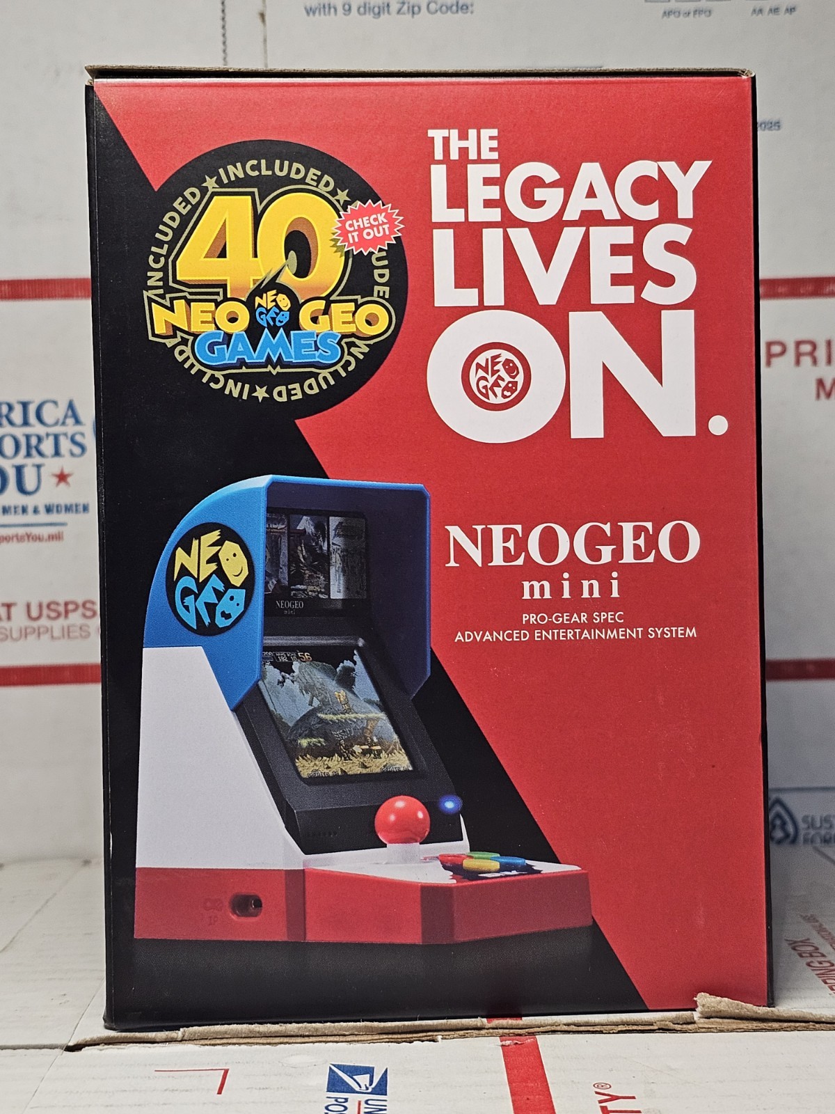 NEOGEO Mini Pro-Gear Spec Classic Japanese Edition SNK 40th Anniversary Sealed