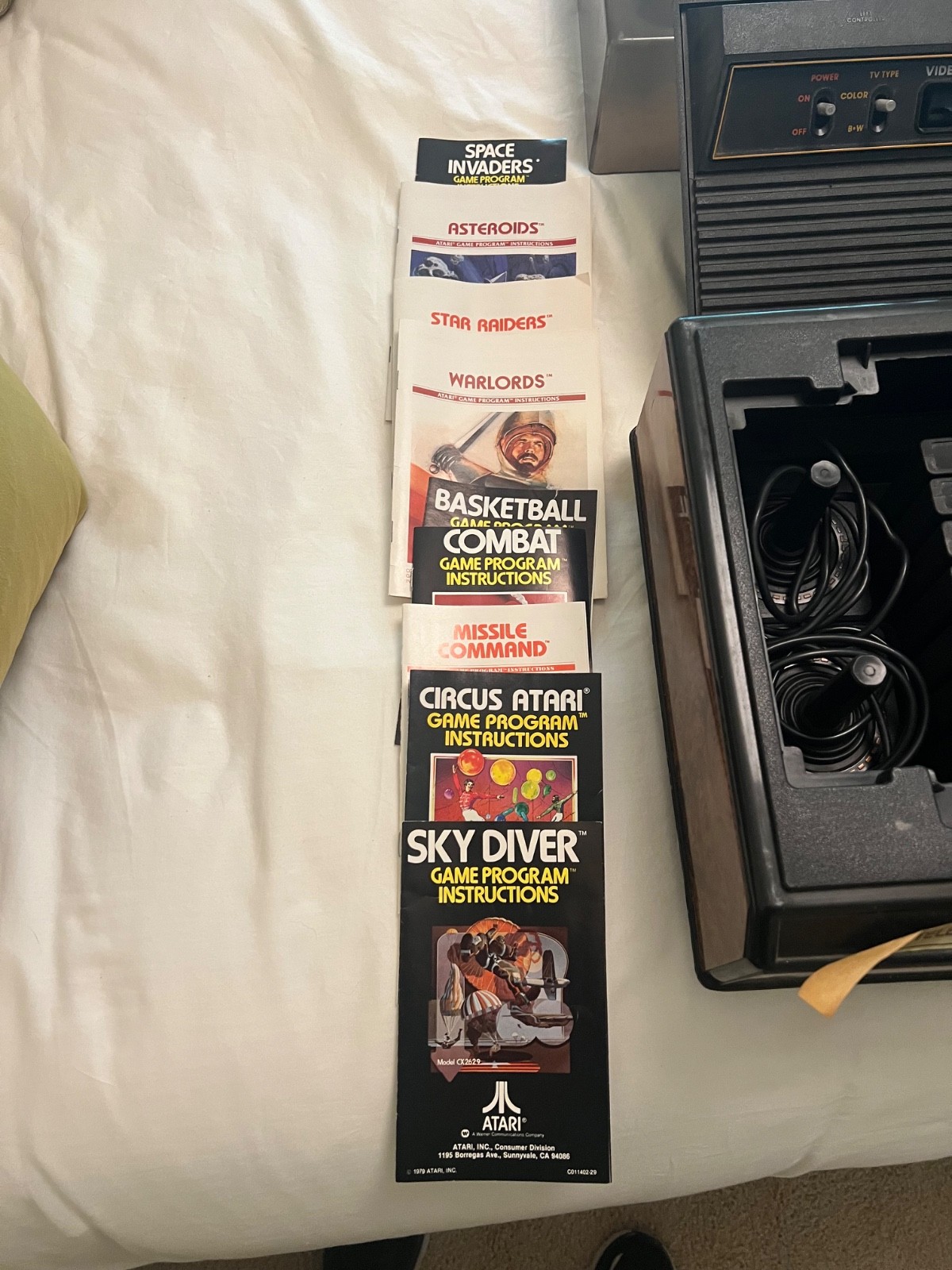Atari 2600 with Games
