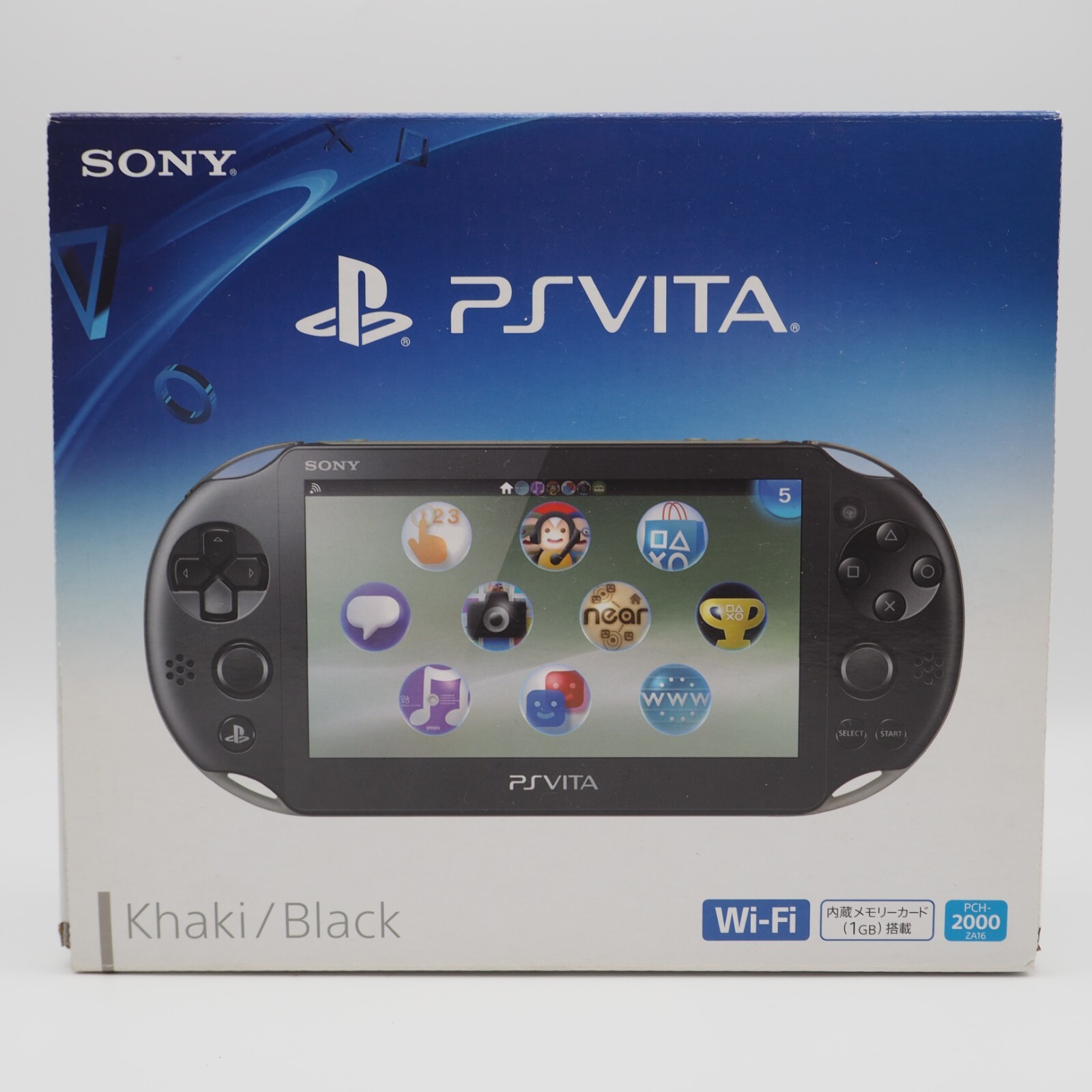 PS Vita Khaki Black PCH 2000 Slim Console Charger PSV Used