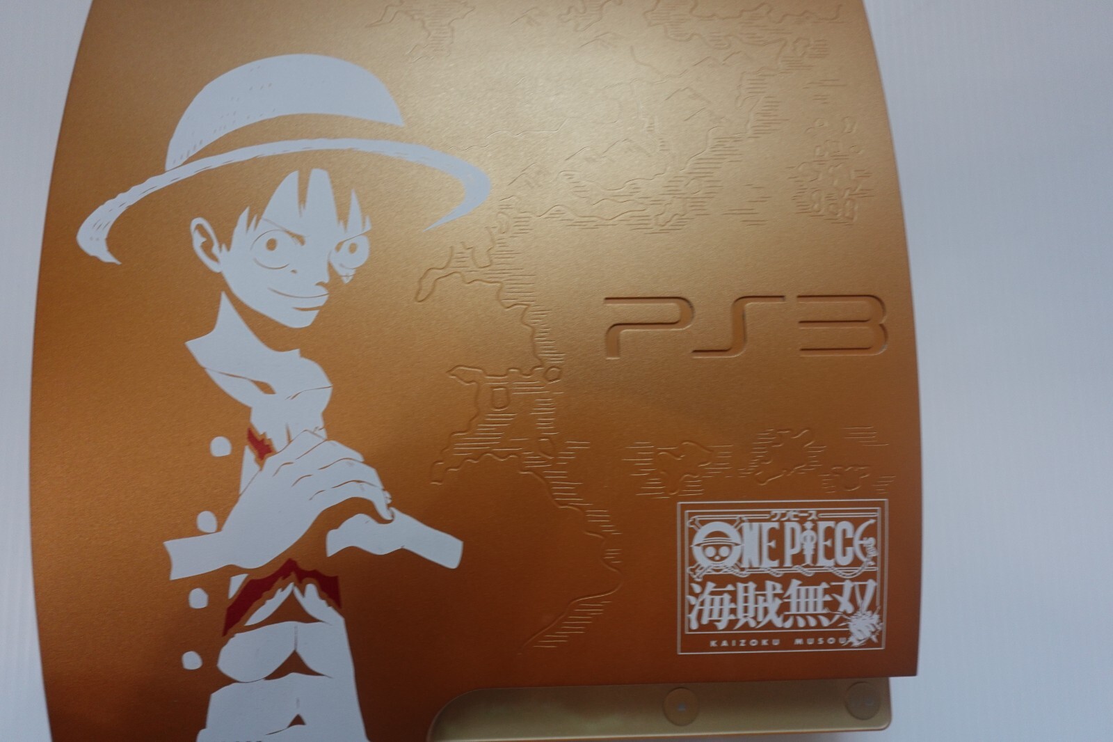 Sony PlayStation 3 PS3 One Piece GOLD 320GB Console Only LIMITED Edition