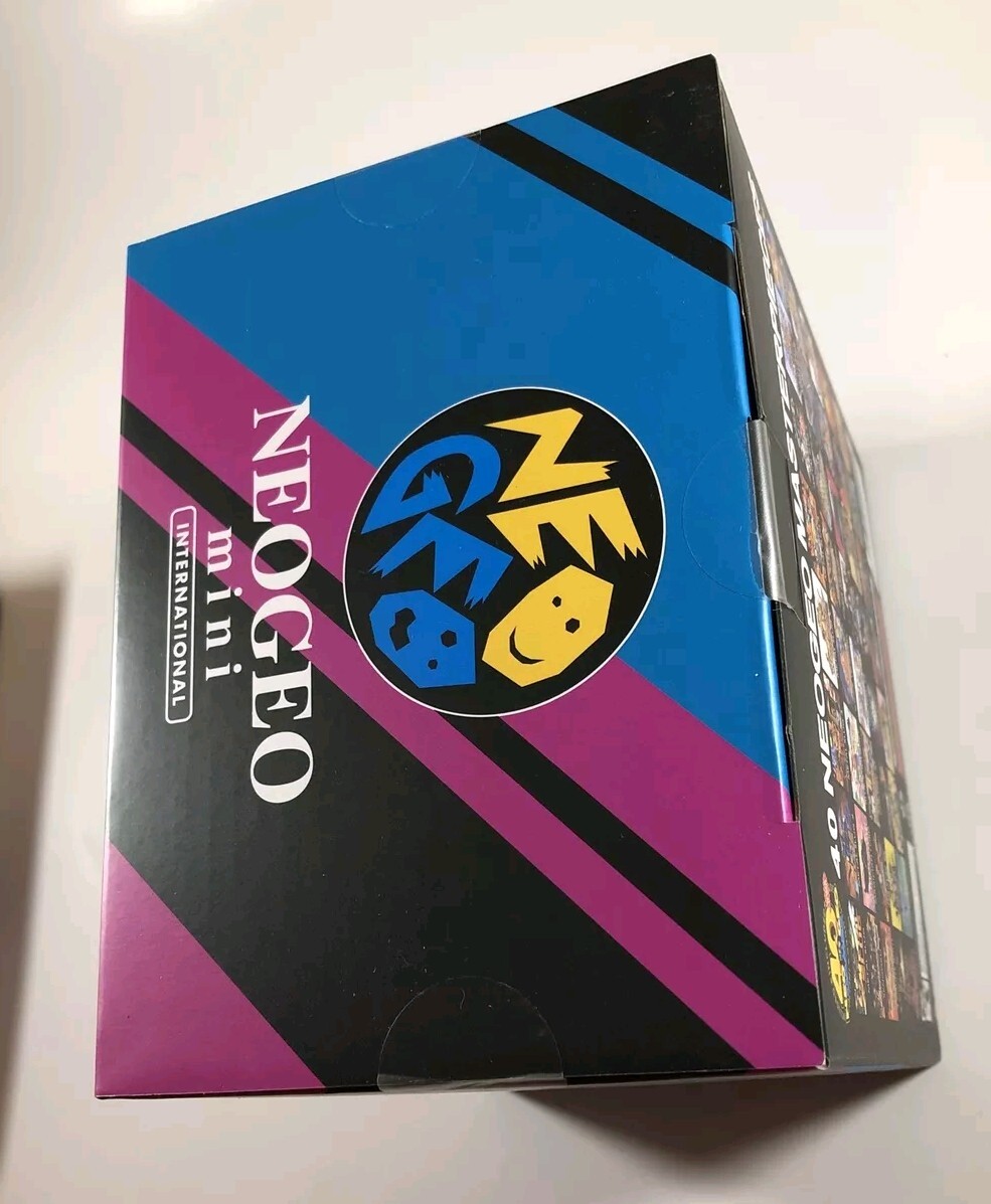 NEOGEO Mini International SNK 40th Console Plus Black Mini Pad – Brand New