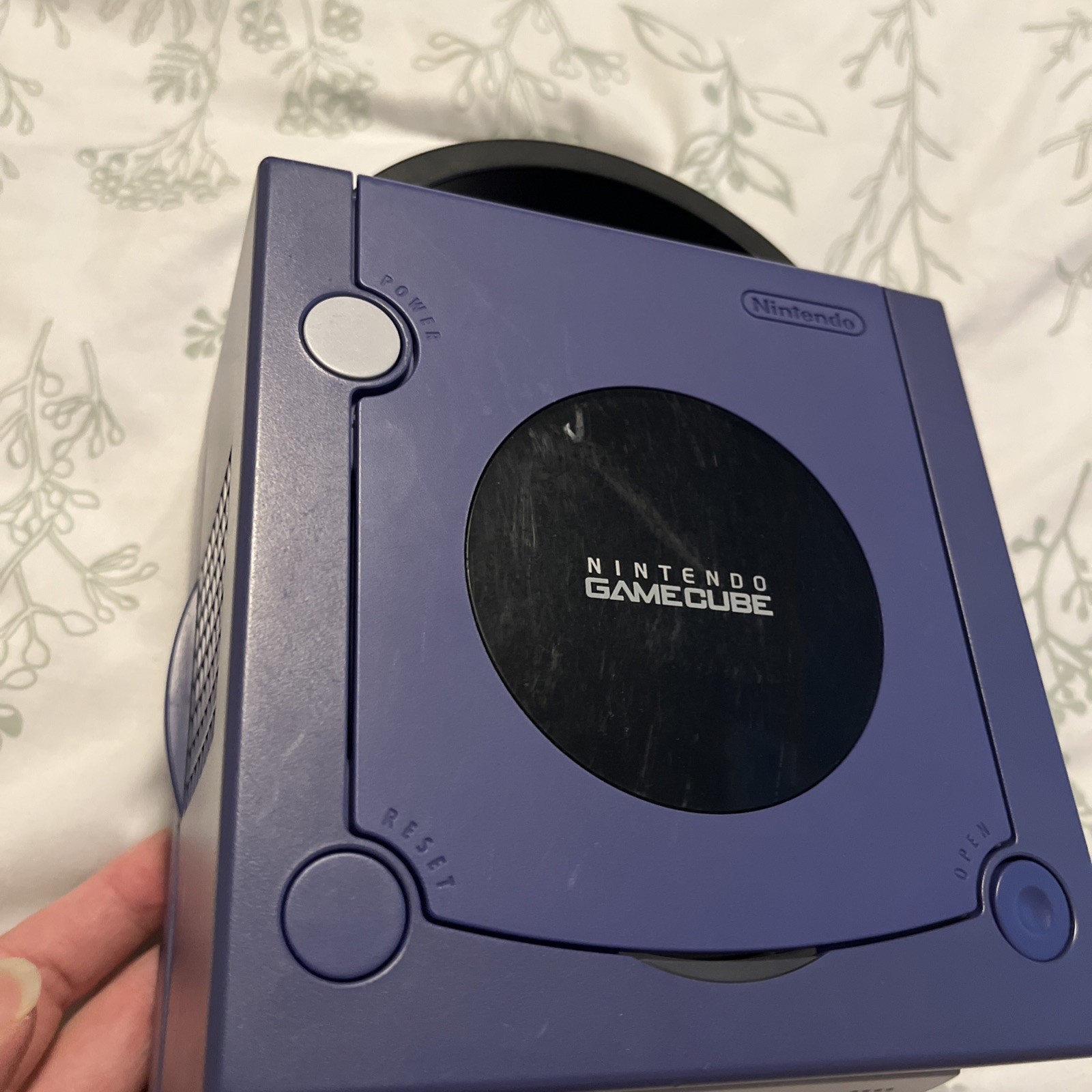 Serviced Indigo Nintendo GameCube [DOL-001] Console W/Controller and Cords