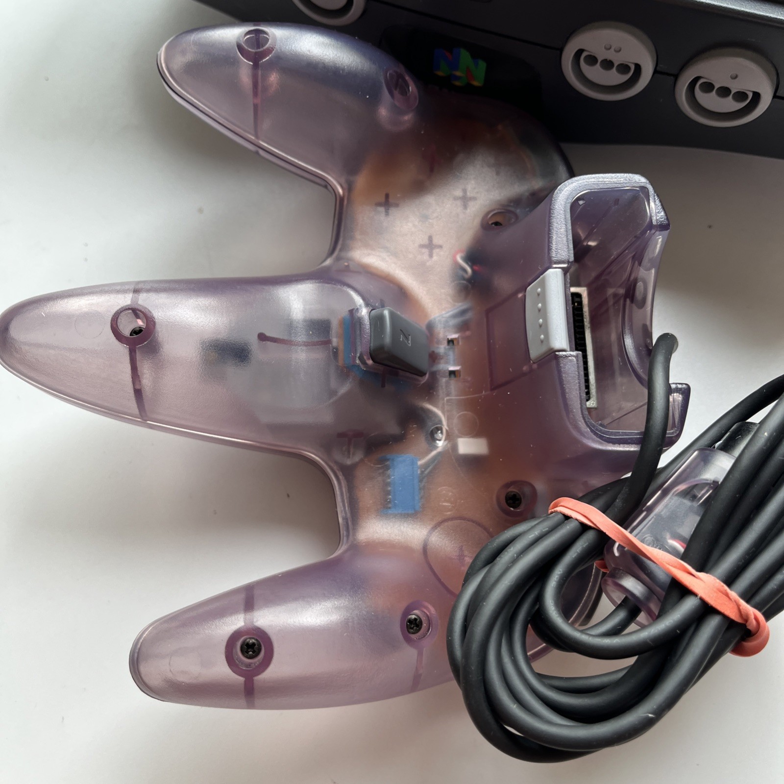 Nintendo 64 N64 Console System Bundle with Oem Controller Cables Tested NUS 001