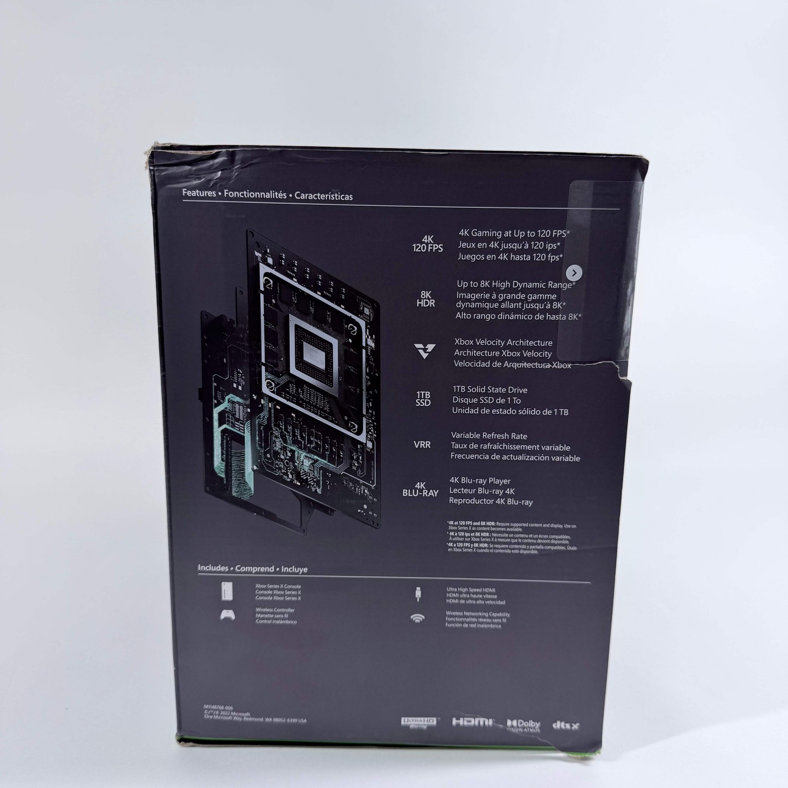 New Microsoft Xbox Series X 1TB Console Gaming System Carbon Black 1882