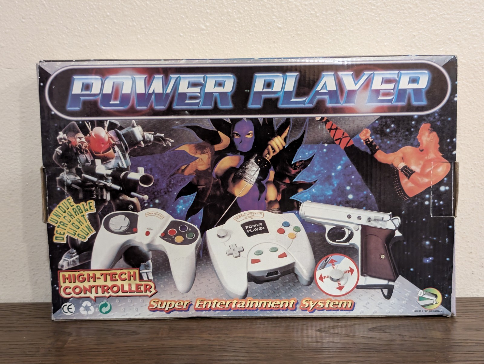 Power Games Super Entertainment System Beige NEW SEALED