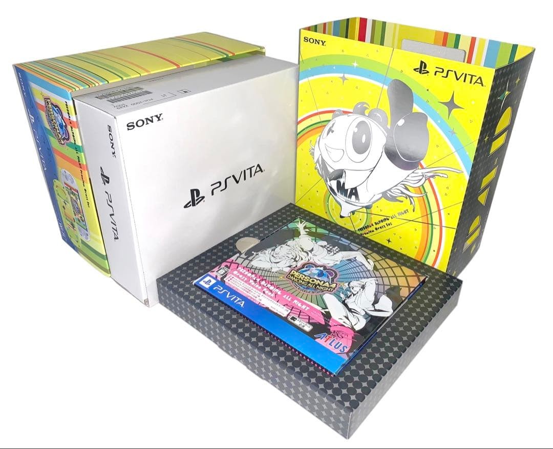 SONY PS Vita PERSONA 4 Dancing All Night Premium Crazy Box Limited Console NEW