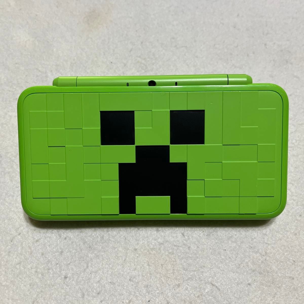 New Nintendo 2DS XL LL Minecraft Creeper Edition Console Japanese JUNK