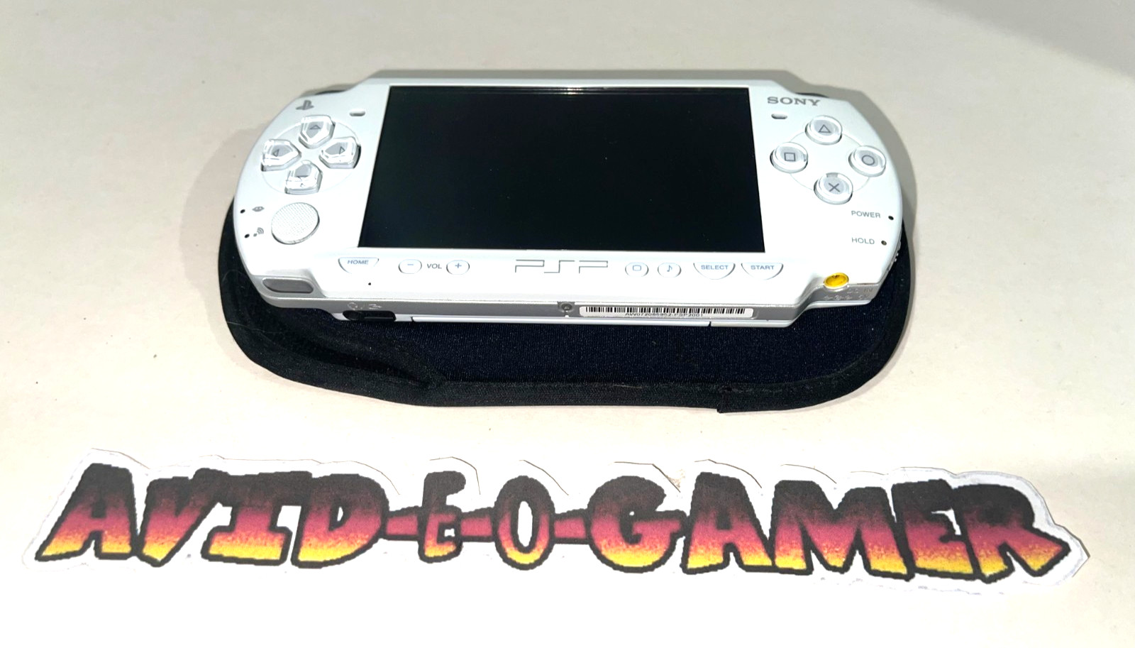 Sony PlayStation White PSP-2001 Limited Star Wars Darth Vader Console Working