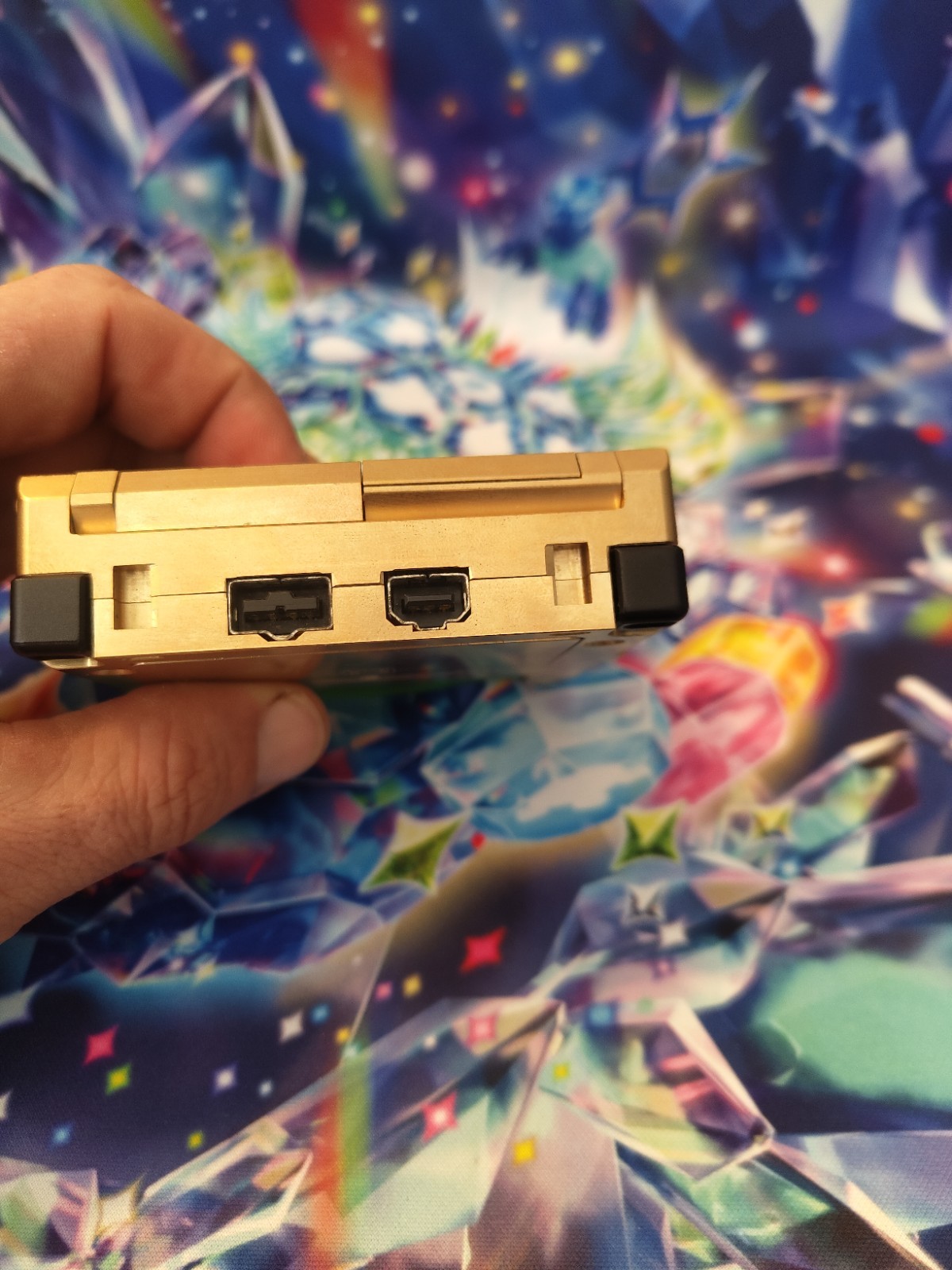 Gameboy Advance SP – BoxyPixel Hinged Metal Brass