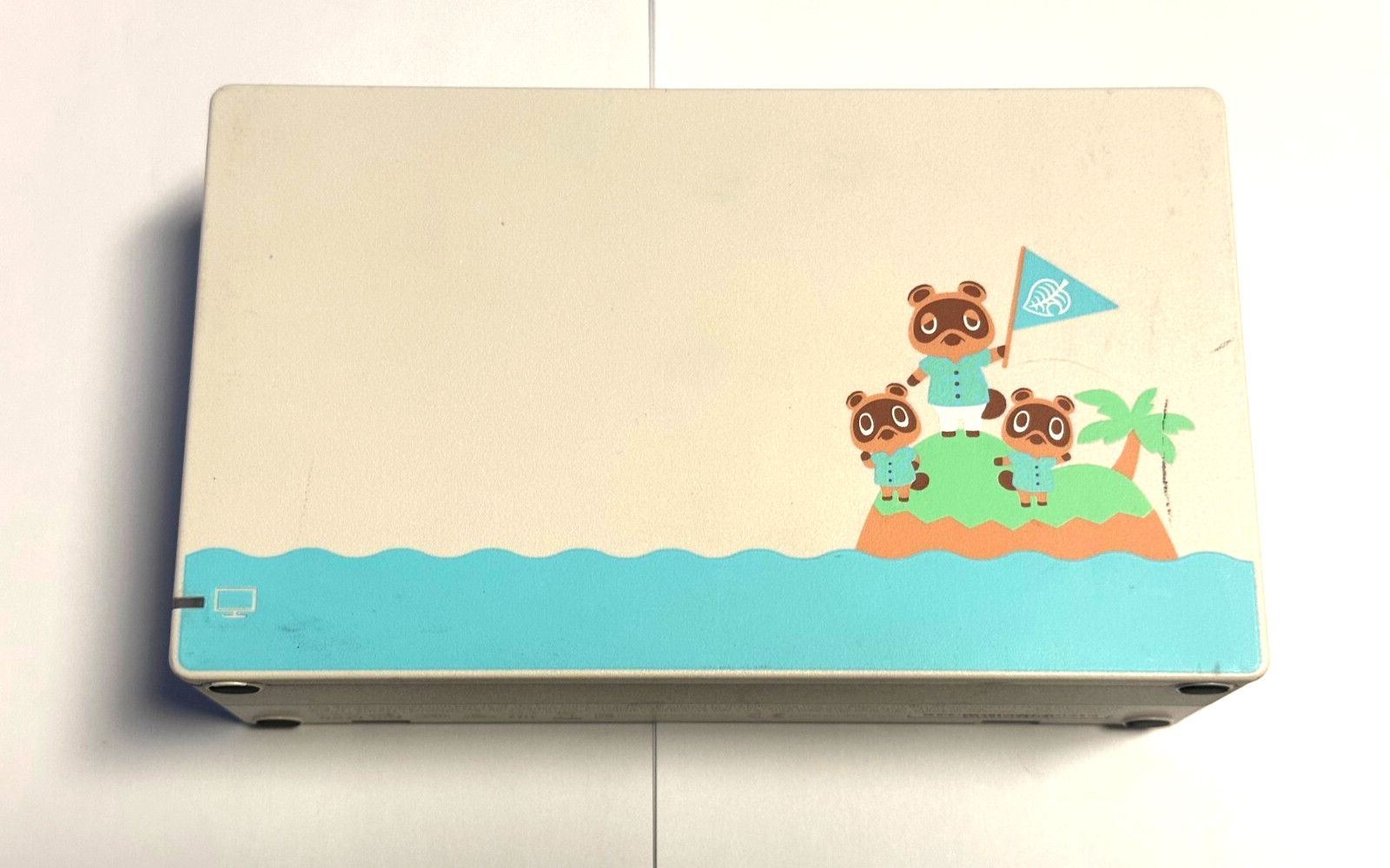 Nintendo Switch Dock Animal Crossing Special W/AC & HDMI No Back Cover