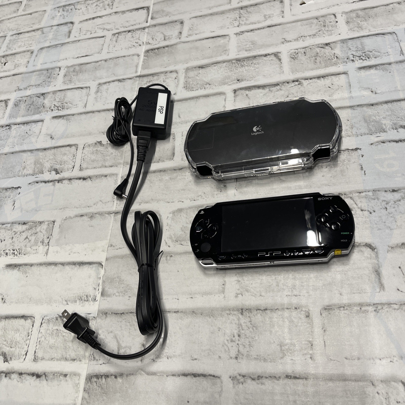 Sony PlayStation Portable PSP 1001 Handheld Console Tested w/ Charger & Case