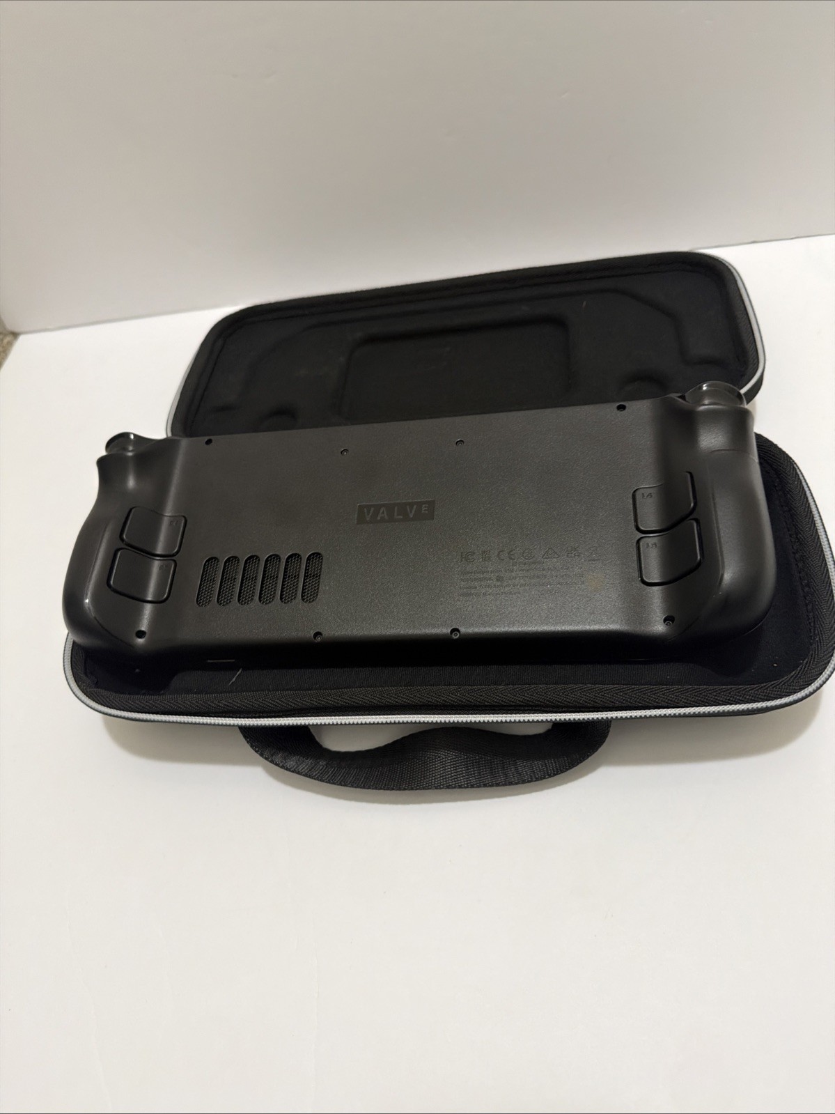 Valve Steam Deck OLED Black Handheld Game Unit 512GB with Original Case – Tested