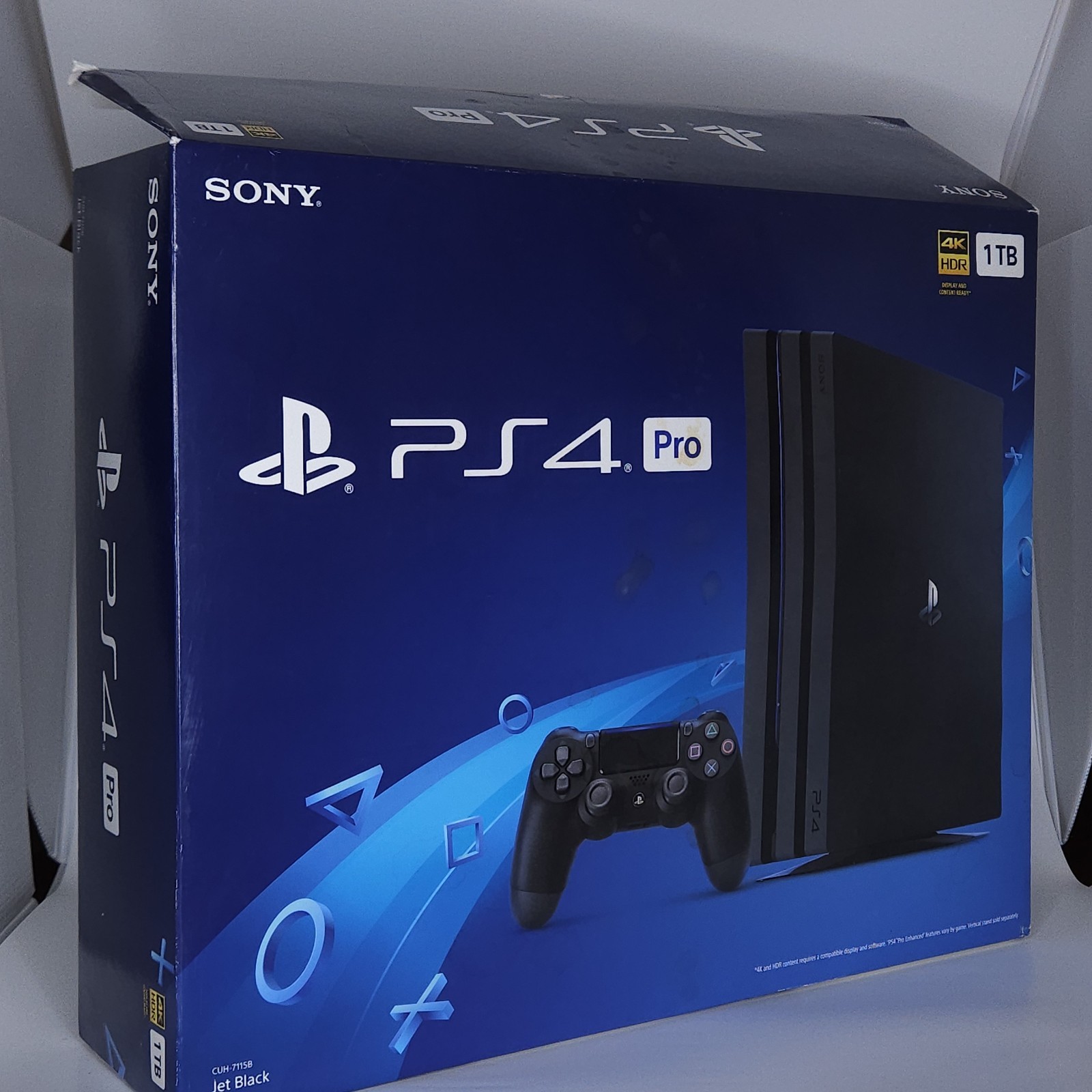 PlayStation 4 PRO (CUH-7115B) | Original Cables, Formatted And Tested