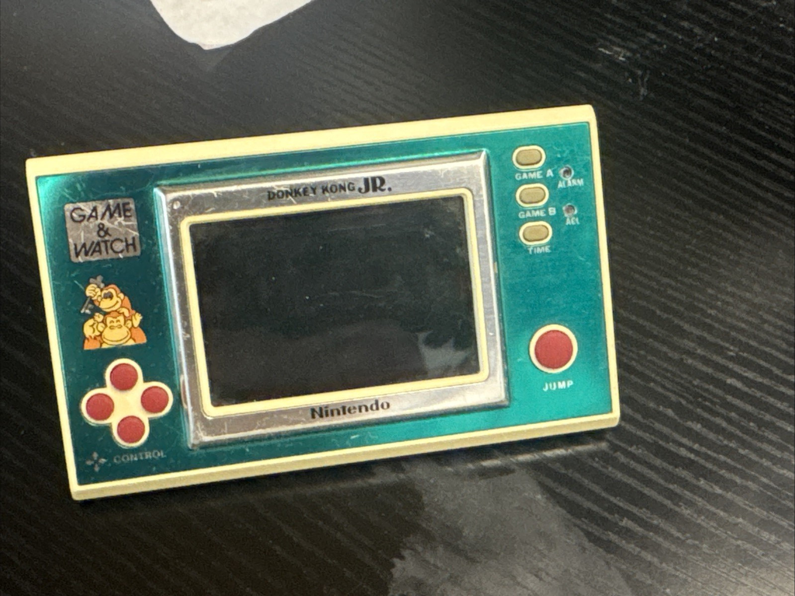 1982 Nintendo Game & Watch Donkey Kong JR Model No. DJ-101 Hard to see screen