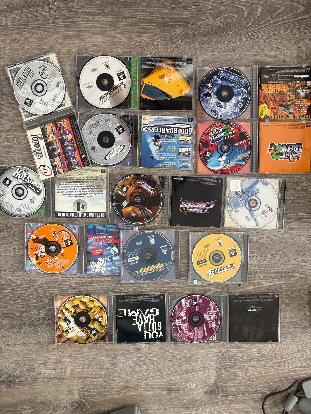 PlayStation 1 PS1 Console, Controller, and Games Bundle – Tony Hawk and more