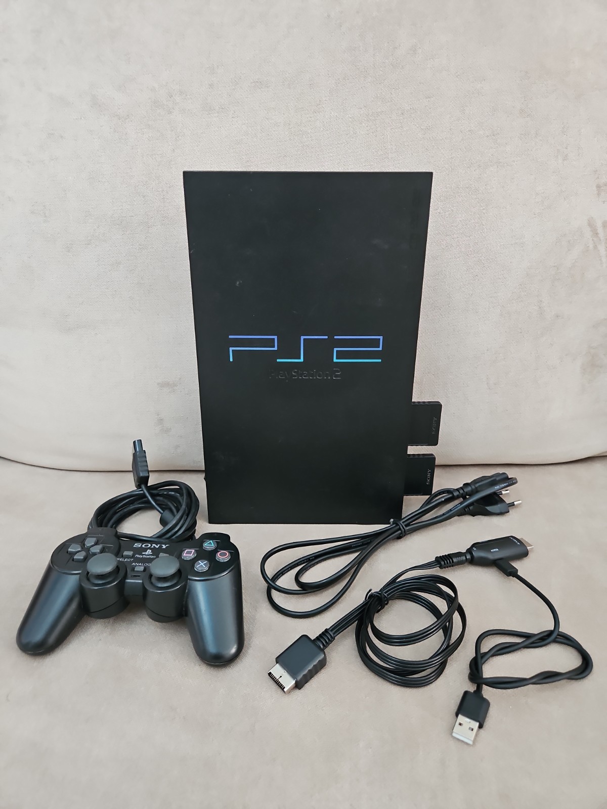 PlayStation 2 PS2 Modified Console SCPH-30004 R +Original Joystick SCPH-10010