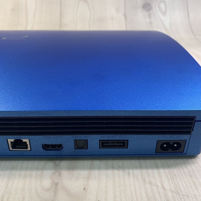 [EX+++] Sony PlayStation 3 PS3 CECH-3000B SB Splash Blue Console 320GB 02-266