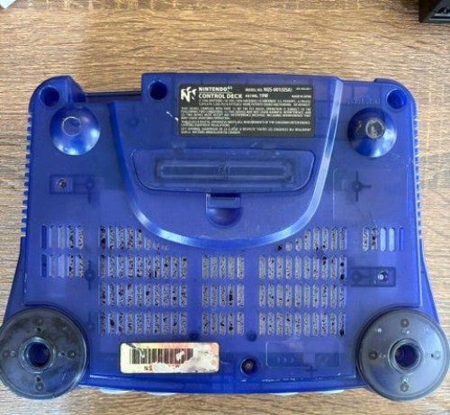 Nintendo 64 Bundle – Atomic Purple – w/ 2 Controllers & 1 Game!