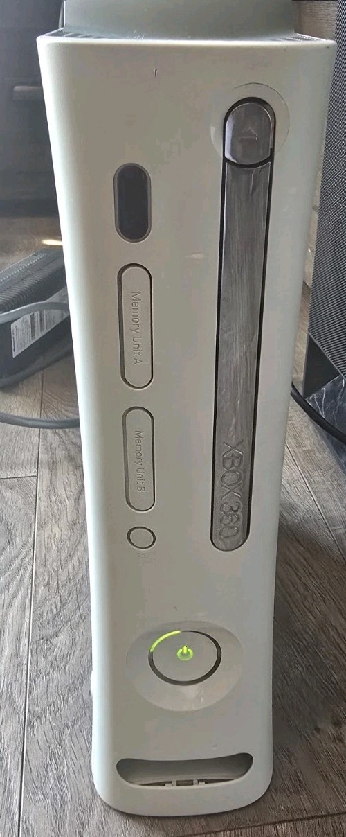 Microsoft Xbox 360 60GB Console Only – HDD – Jasper – Tested 12.1A READ
