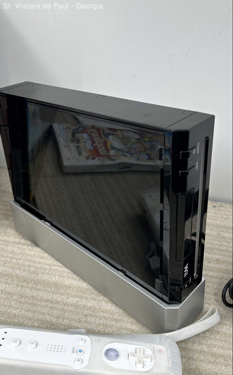 Black Nintendo Wii RVL-101 Console W/ Original Box Great Condition Tested Read
