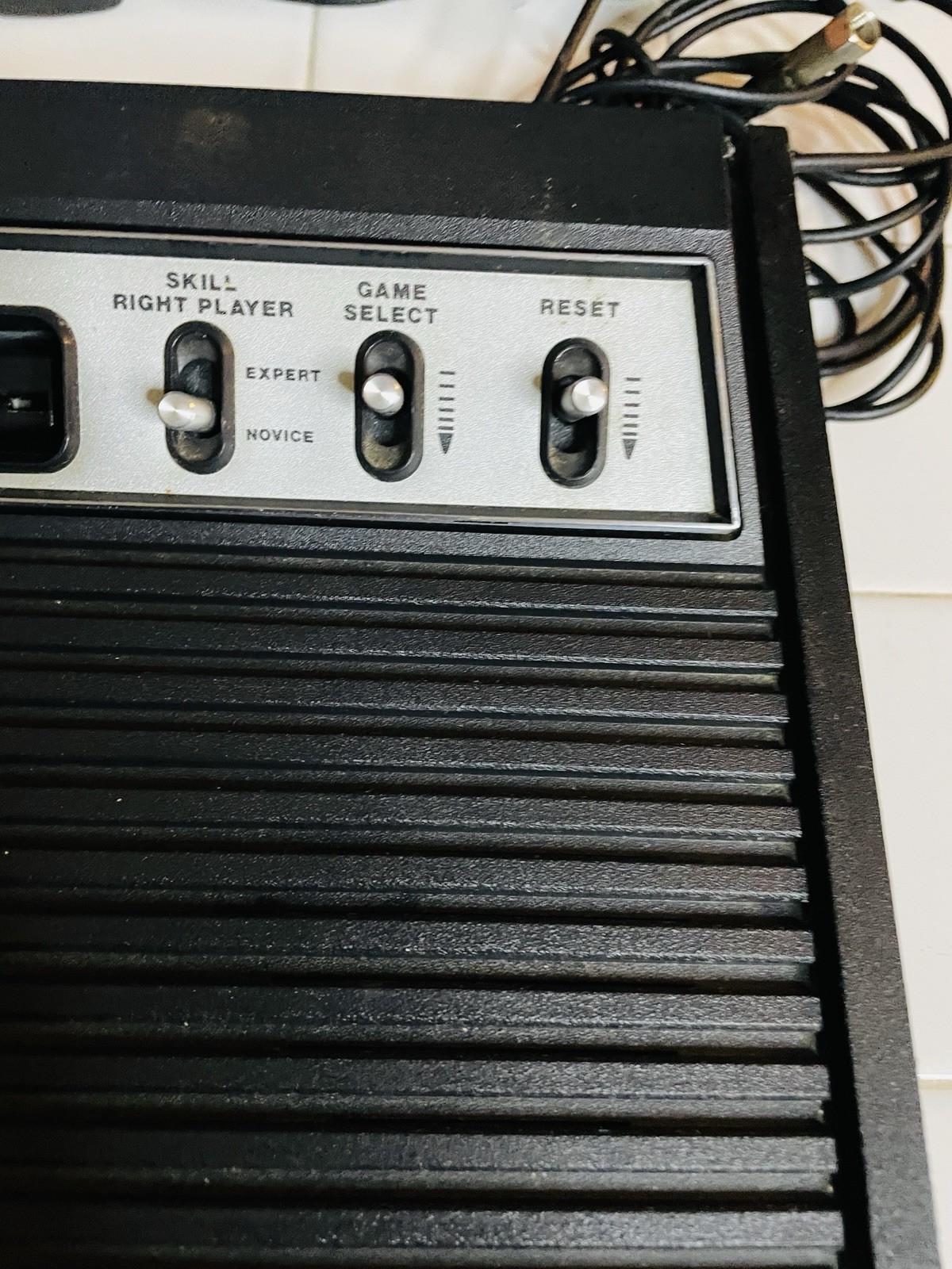 ATARI 2600 / SEARS TELE-GAMES HEAVY SIXER CONSOLE 10 Boxed Games & More Bundle