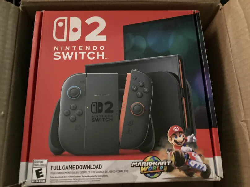 Nintendo Switch 2 Console + Mario Kart World Bundle BRAND NEW SHIPS QUICK