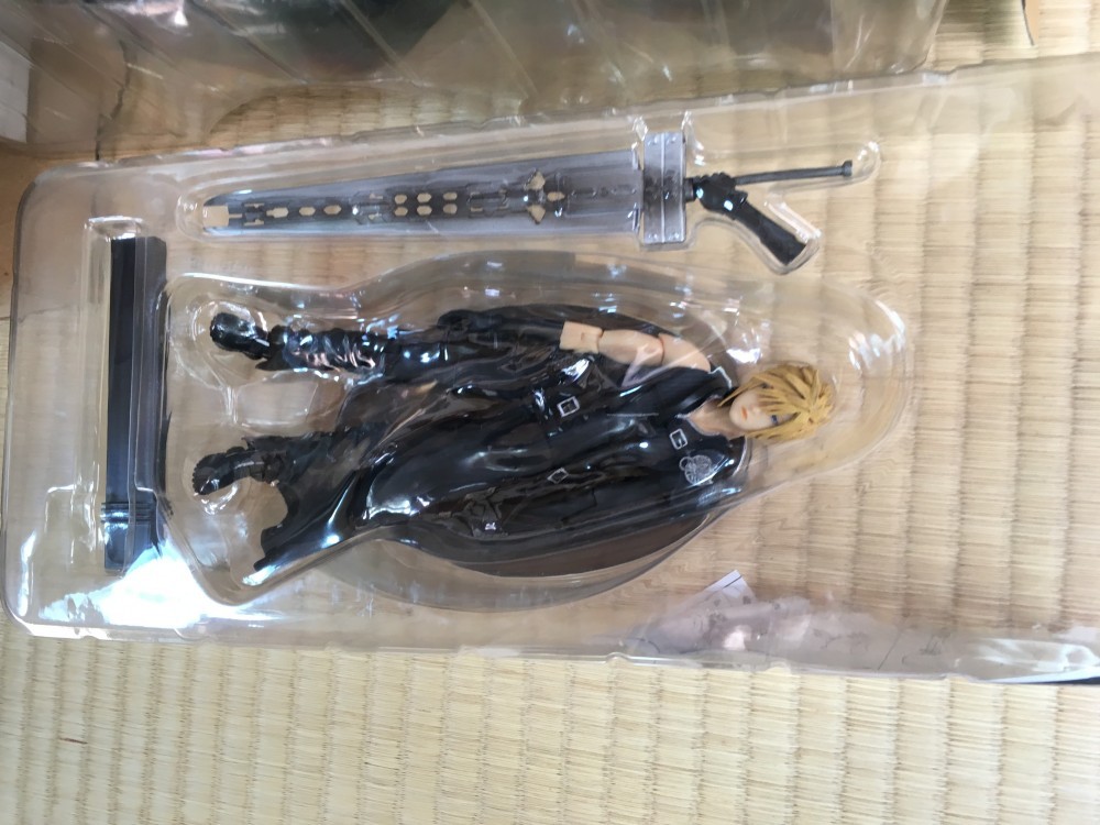 Final Fantasy VII Advent Children Adbent Pieces Limited Cloud figure PS FF7 BOX