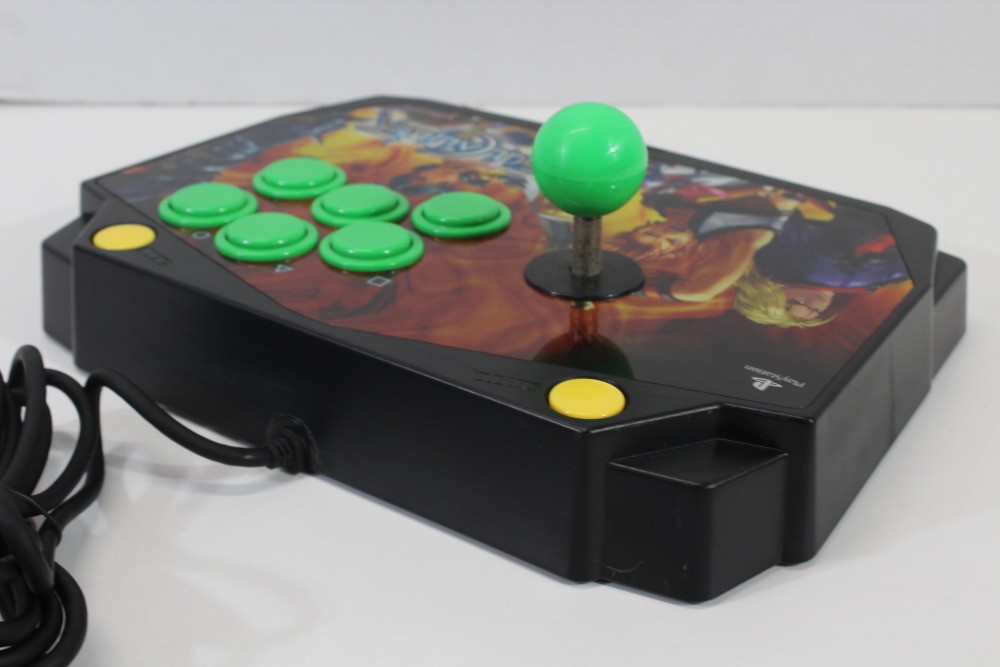 HORI Soul Calibur II Stick Arcade Joystick Controller & Game PS2 PlayStation 2