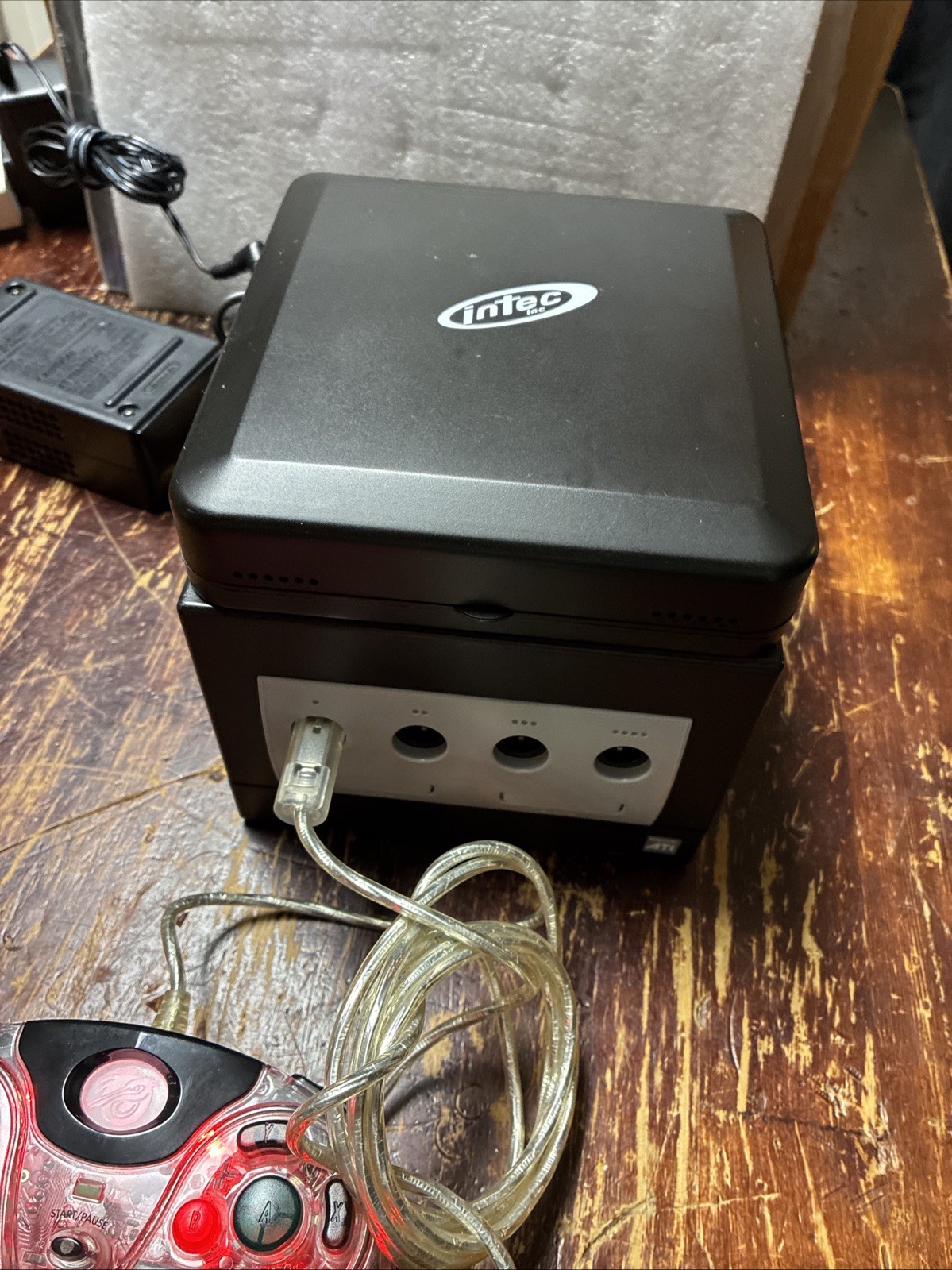 Nintendo GameCube System Console & Intec LCD Screen